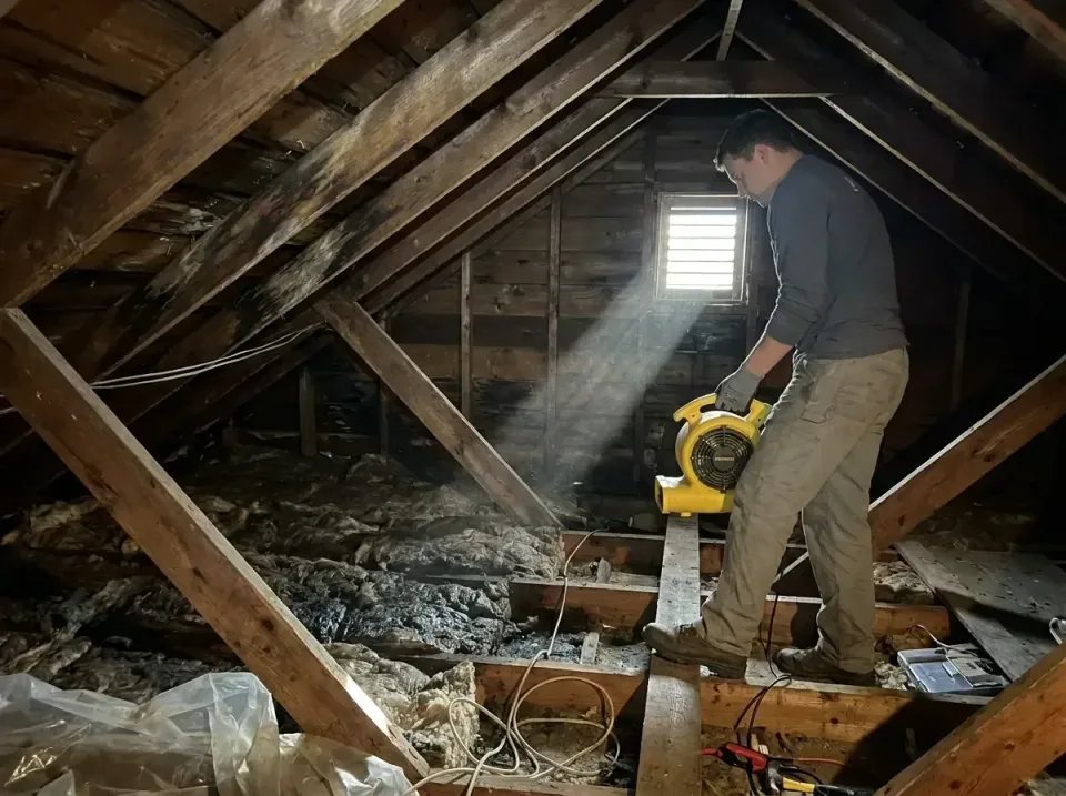 attic-water-damage-drying-proc-007 — frequently asked questions, Emergency Water Extraction & 24/7 Flood Response in Valley…
